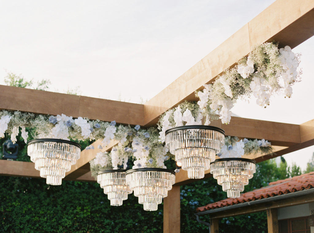 Wedding reception decor by JS Rhos in Los Angeles