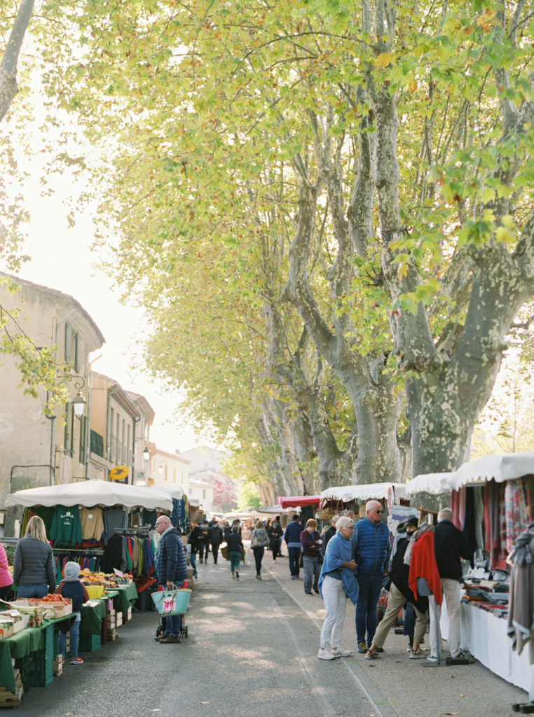 Lourmarin Market, Provence by JS Rhos